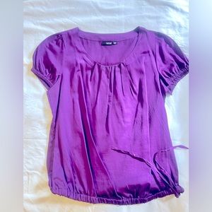 A.n.a Purple Blouse